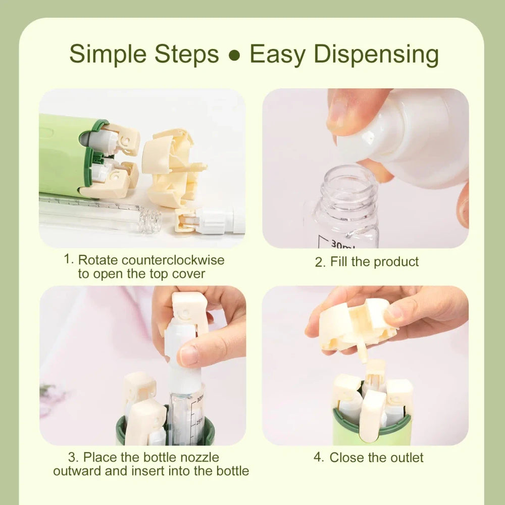 4-in-1 Travel Dispenser