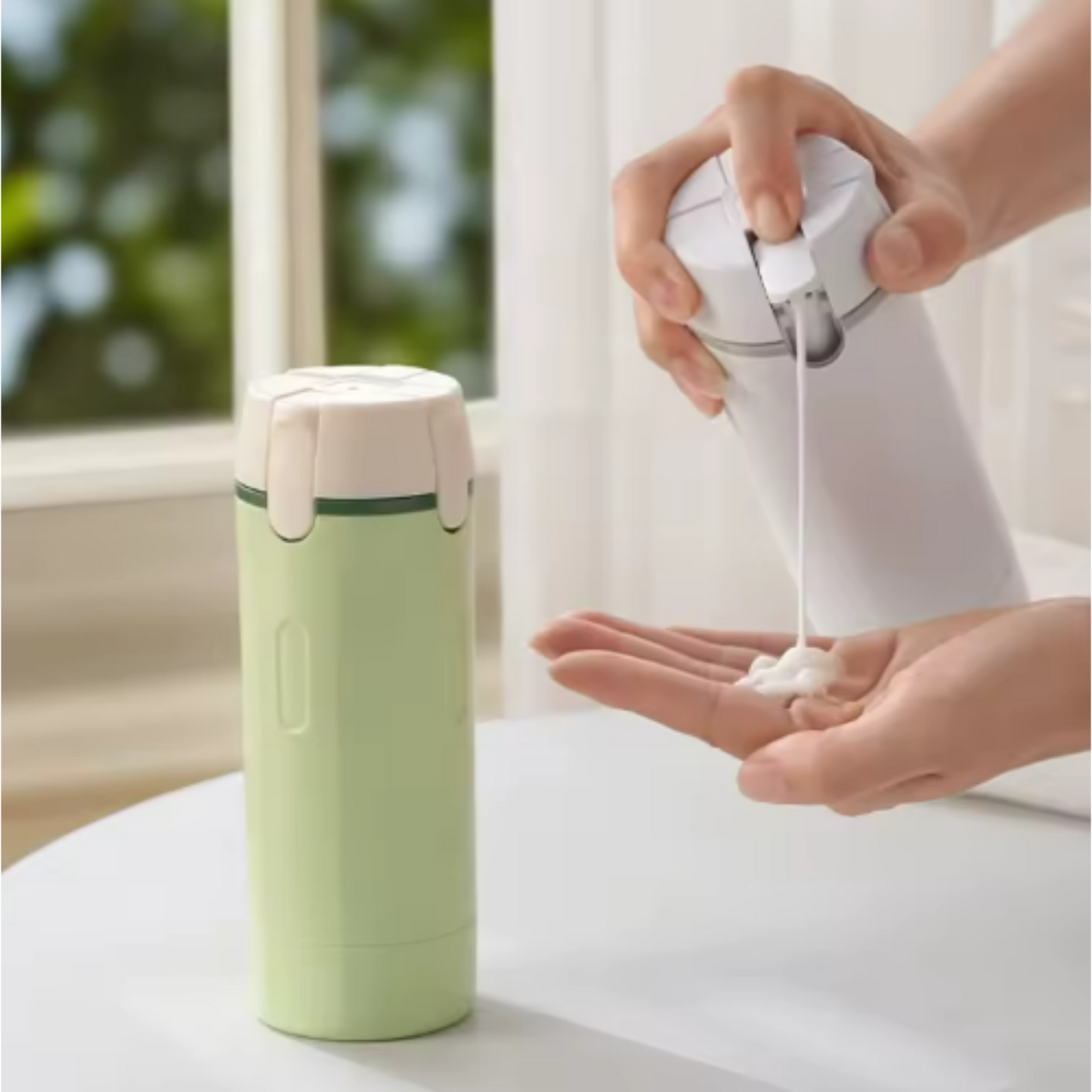 Four-in-One Travel Dispenser Bottle